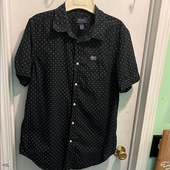 Polo by Ralph Lauren Black Casual Button Down Shirt - Picture 1 of 3